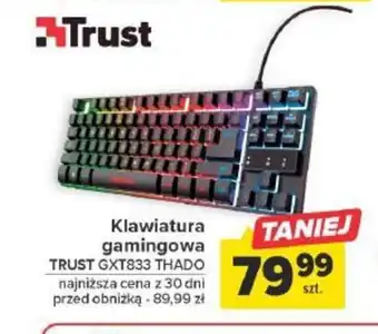 Carrefour Klawiatura gamingowa TRUST GXT833 THADO oferta