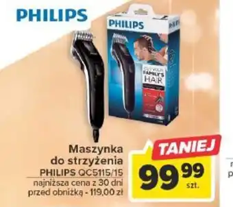 Carrefour Maszynka do strzyżenia PHILIPS QC5115/15 oferta