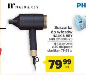 Carrefour Suszarka do włosów NALK & REY NRHD1800-23 oferta