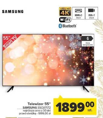Carrefour Telewizor 55"SAMSUNG 55CU7172 oferta