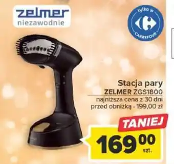 Carrefour Stacja pary ZELMER ZGS1800 oferta