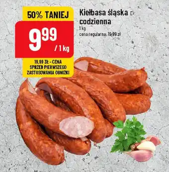 Polomarket Kiełbasa śląska codzienna 1kg oferta