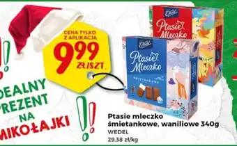 Społem Ptasie Mleczko śmietankowe, waniliowe 340g oferta