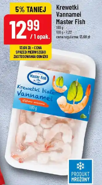 Polomarket Krewetki Vannamei Master Fish 180g oferta