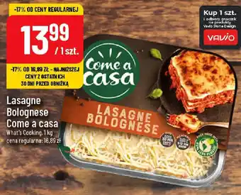 Polomarket Lasagne Bolognese Come a casa What's Cooking 1 kg oferta