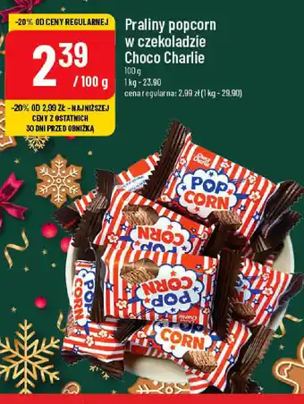 Polomarket Praliny popcorn w czekoladzie Choco Charlie 100 g oferta
