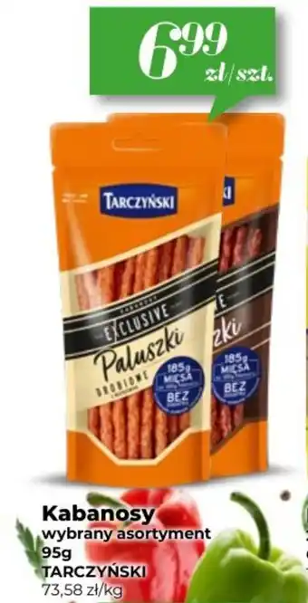 Społem Kabanosy wybrany asortyment TARCZYŃSKI 95g oferta