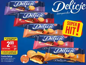 Polomarket Ciastka Delicje Mondelez 147 g oferta