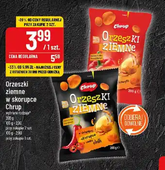 Polomarket Orzeszki ziemne w skorupce Chrup 200g oferta