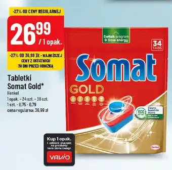 Polomarket Tabletki Somat Gold Henkel 34-36szt. oferta
