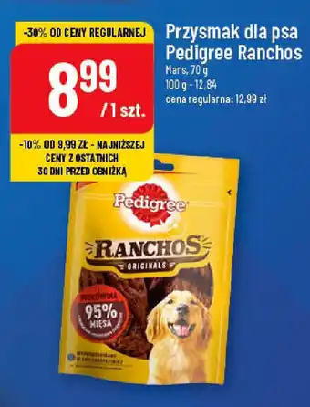 Polomarket Przysmak dla psa Pedigree Ranchos Mars 70 g oferta