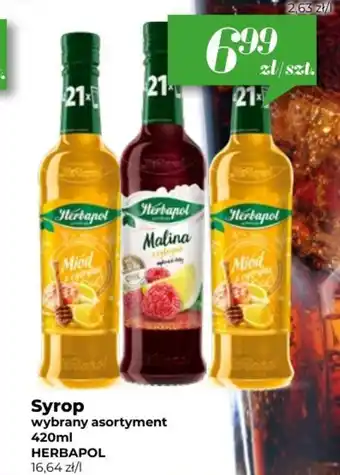 Społem Syrop wybrany asortyment Herbapol 420ml oferta