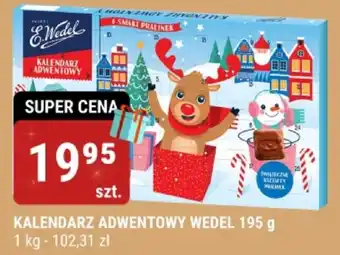 bi1 KALENDARZ ADWENTOWY WEDEL 195 g oferta