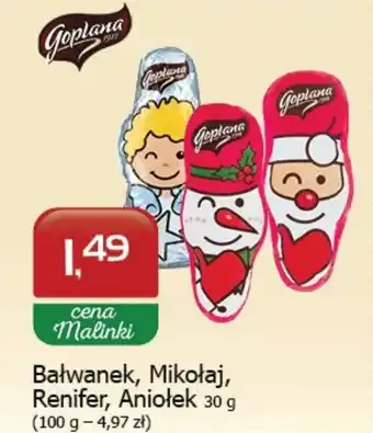 Bałwanek, Mikołaj, Renifer, Aniołek 30 g