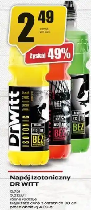 Supeco Napój Izotoniczny DR WITT oferta