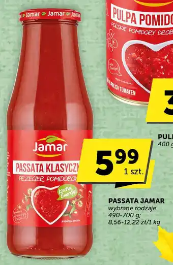Groszek PASSATA JAMAR 490-700 g oferta