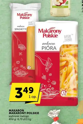 Groszek MAKARON MAKARONY POLSKIE 400 g oferta