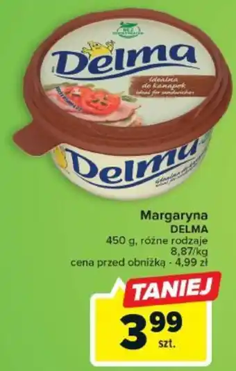 Carrefour Margaryna Delma 450g oferta
