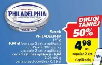 Carrefour Serek PHILADELPHIA 125g oferta