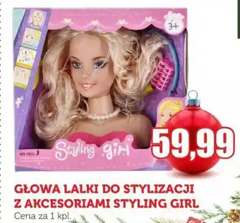 Topaz GŁOWA LALKI DO STYLIZACJI Z AKCESORIAMI STYLING GIRL oferta