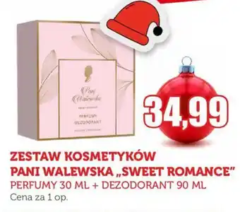 ZESTAW KOSMETYKÓW PANI WALEWSKA SWEET ROMANCE PERFUMY 30 ML + DEZODORANT 90 ML