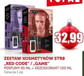 Topaz ZESTAW KOSMETYKÓW STR8 RED CODE/GAME oferta
