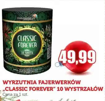 Topaz WYRZUTNIA FAJERWERKÓW CLASSIC FOREVER 10 WYSTRZAŁÓW oferta