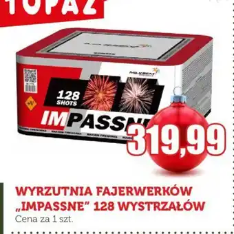 Topaz WYRZUTNIA FAJERWERKÓW IMPASSNE 128 WYSTRZAŁÓW oferta