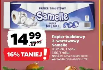 Netto Papier toaletowy samelle oferta