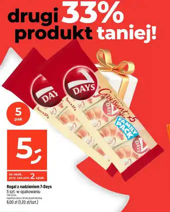 Dealz Rogal z nadzieniem 7-Days 5szt, oferta