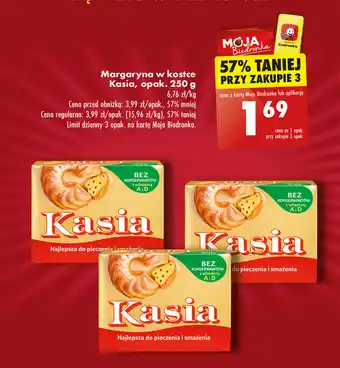 Biedronka Margaryna w kostce Kasia, opak. 250 g oferta