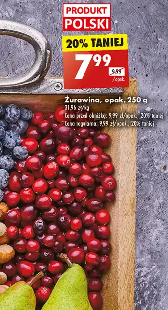 Biedronka Żurawina, opak. 250 g oferta