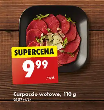 Biedronka Carpaccio wołowe, 110 g oferta