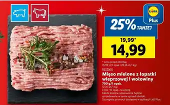 Lidl Mięso mielone rzeźnik oferta