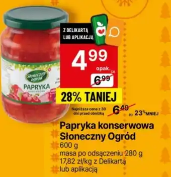 Delikatesy Centrum Papryka słoneczny ogród oferta