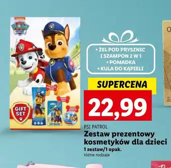 Lidl Zestaw prezentowy psi patrol oferta