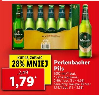 Lidl Perlenbacher Pils oferta