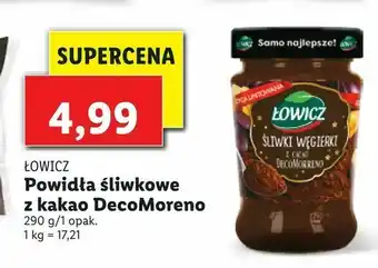 Lidl Powidła śliwkowe z kakao DecoMoreno oferta