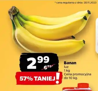 Netto Banan luz 1 kg oferta