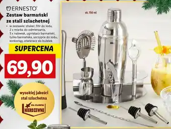 Lidl ERNESTO Zestaw barmański ze stali szlachetnej oferta
