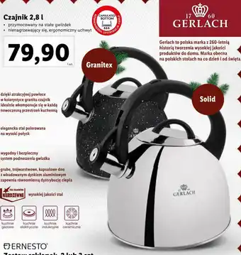 Lidl GERLACH Czajnik 2,8 l oferta