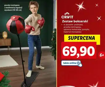 Lidl CRIVIT Zestaw bokserski oferta