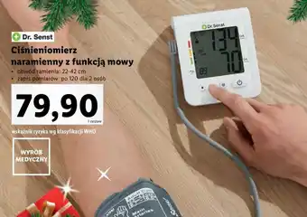 Lidl Dr. Senst Ciśnieniomierz naramienny z funkcją mowy oferta