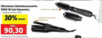 Lidl Obrotowa lokówkosuszarka 1000 W lub falownica oferta