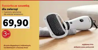 Lidl Suszarka ze szczotką dla zwierząt oferta