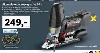 Akumulatorowa wyrzynarka 20 V