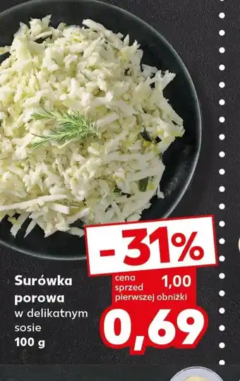 Kaufland Surówka porowa oferta