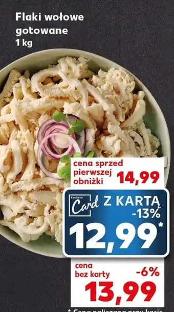 Kaufland Flaki wołowe oferta