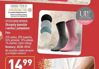 ALDI Skarpety damskie up2fashion oferta