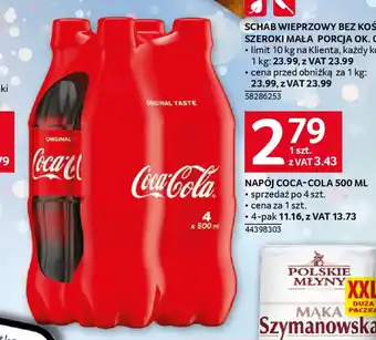 Selgros NAPÓJ COCA-COLA 500 ML oferta